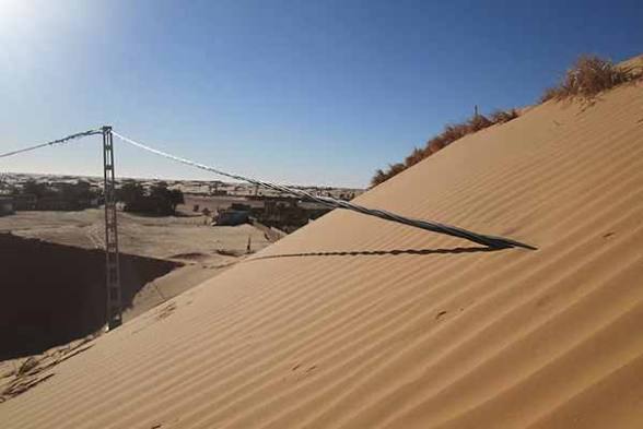 موريتانيا تخطط لإنشاء حزام أخضر حول بنشاب لمواجهة زحف الرمال